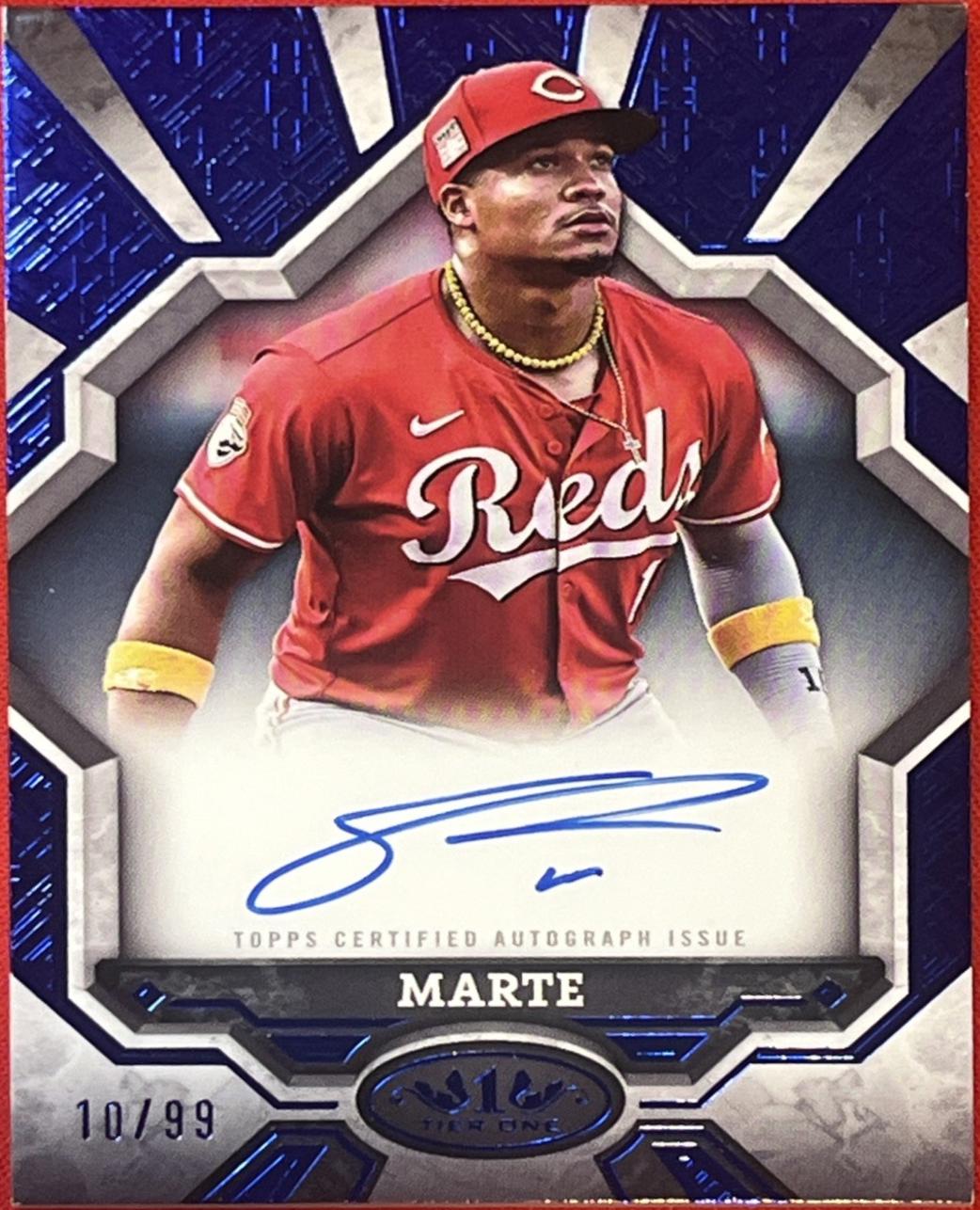 Noelvi Marte [Blue Foil] #BOA-NM