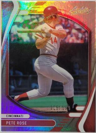Pete Rose #81 2022 Panini Absolute Baseball