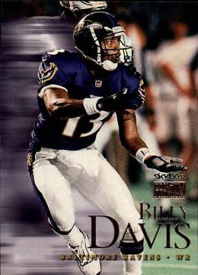 Billy Davis #19 Football Cards 1999 Skybox Premium
