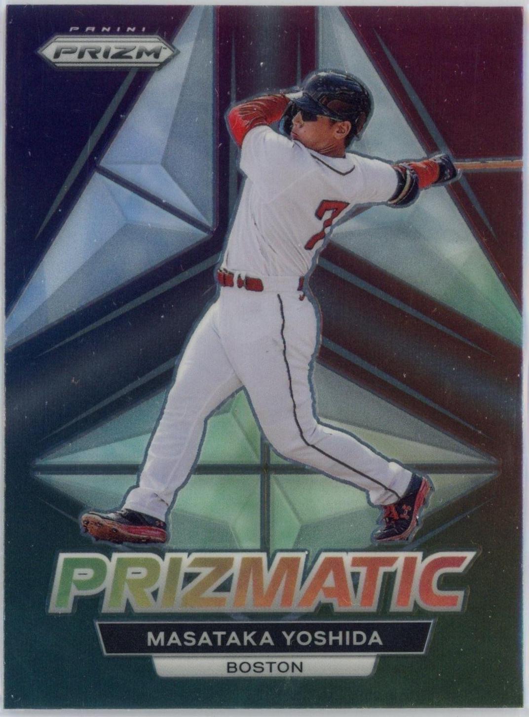 Masataka Yoshida #P13 Baseball Cards 2023 Panini Prizm Prizmatic