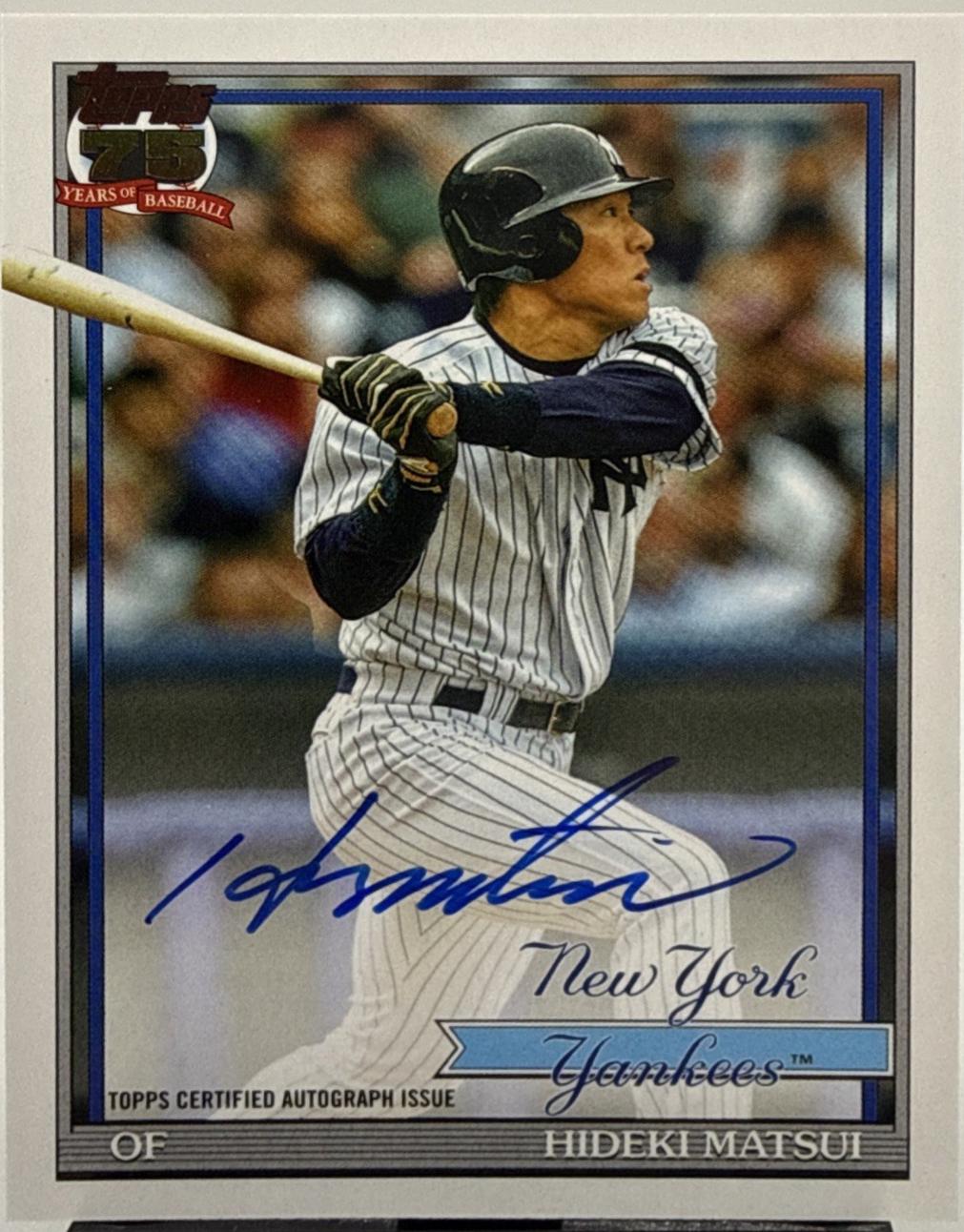 Hideki Matsui #91A-HM
