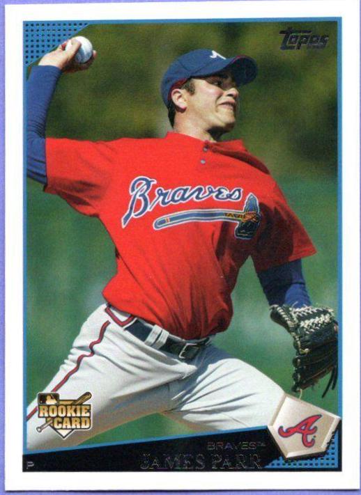 James Parr #93 Baseball Cards 2009 Topps
