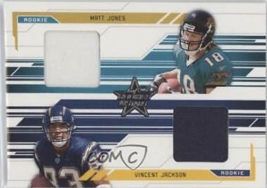 Matt Jones, Vincent Jackson #293 2005 Leaf Rookies & Stars Football