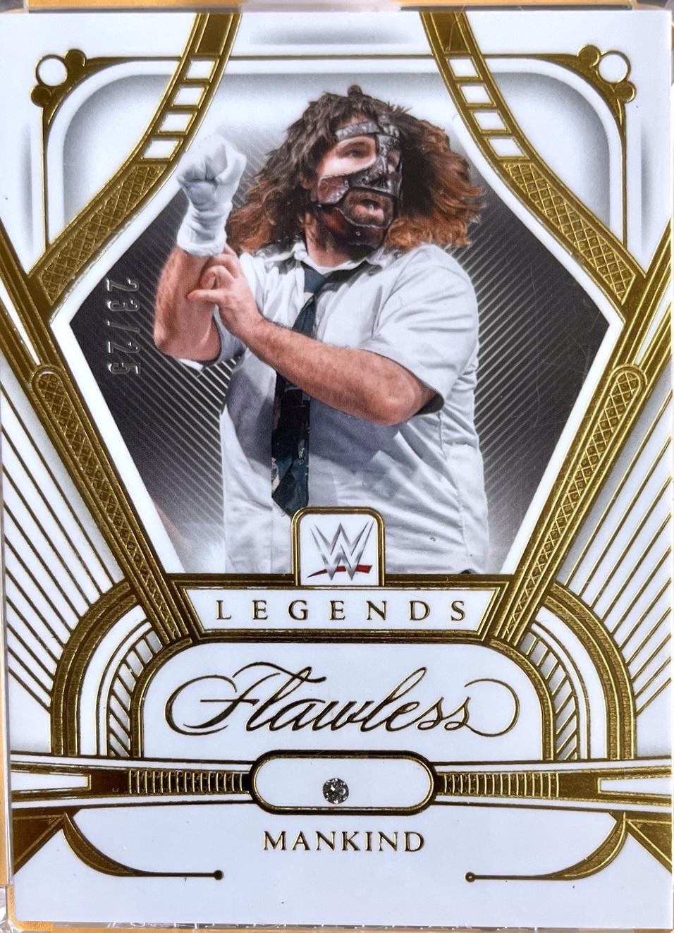 Mankind #87 Wrestling Cards 2024 Panini Flawless WWE