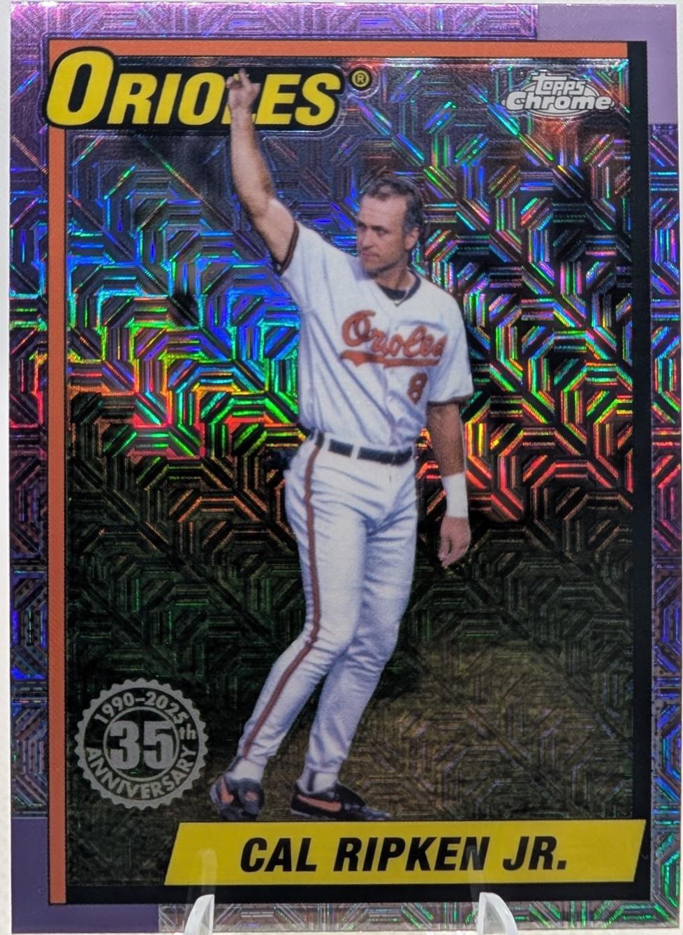 Cal Ripken Jr. #T90C-88 Baseball Cards 2025 Topps 1990 Chrome