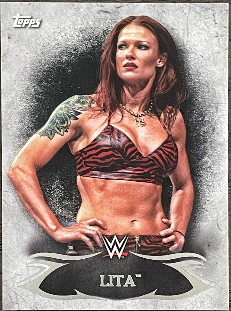 Lita #3 Wrestling Cards 2015 Topps WWE Undisputed