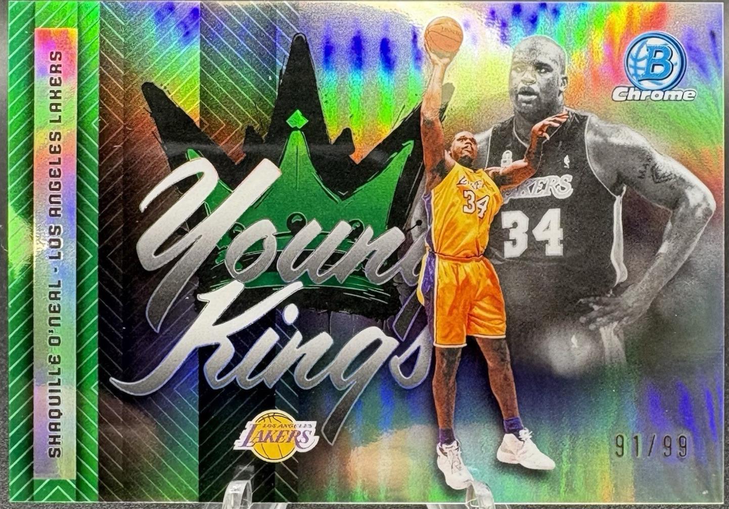2025 Shaquille O'Neal [Green Refractor] #YK-19