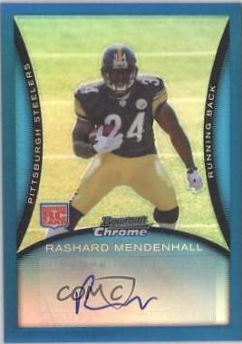 Rashard Mendenhall [Autograph Blue Refractor] #BC72