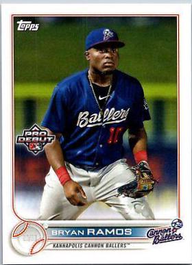 Bryan Ramos #PD-114 Baseball Cards 2022 Topps Pro Debut