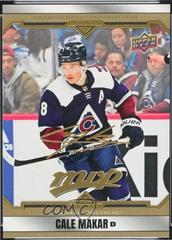 Cale Makar [Super Script] #8 Hockey Cards 2024 Upper Deck MVP Prices