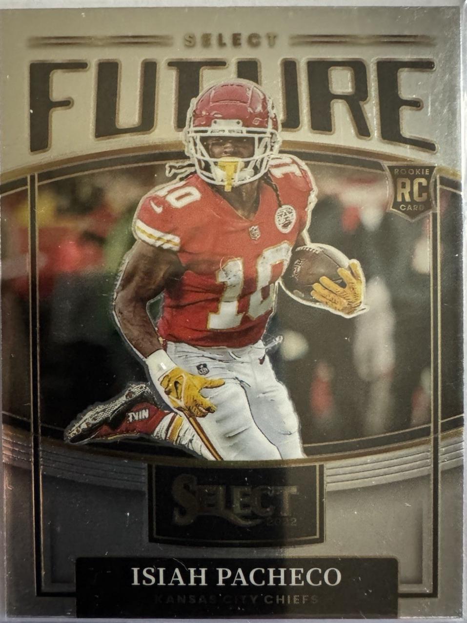 Isiah Pacheco #SF-14 Football Cards 2022 Panini Select Future