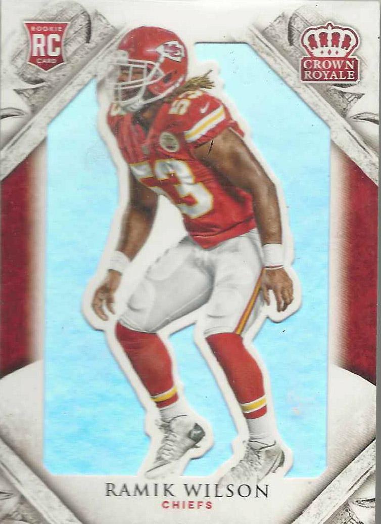 Ramik Wilson #122 Football Cards 2015 Panini Crown Royale