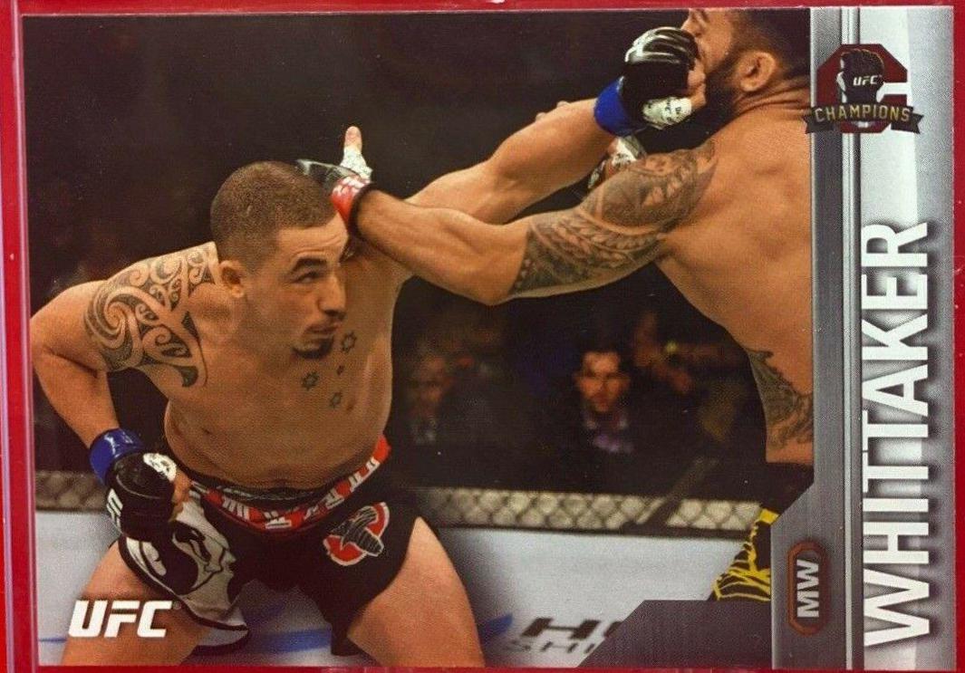 Robert Whittaker #64 Ufc Cards 2015 Topps UFC Champions
