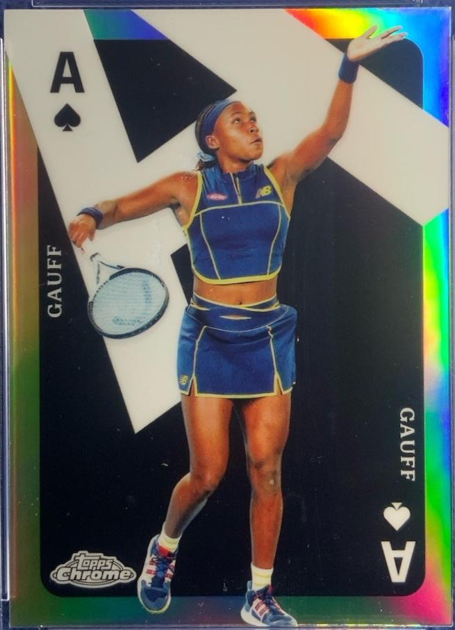 Coco Gauff #CAS-CG Tennis Cards 2024 Topps Chrome Aces