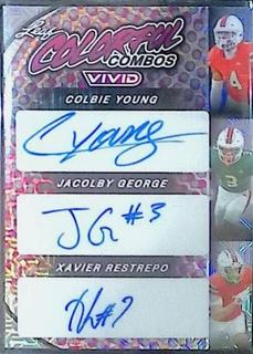 Colbie Young / Jacolby George / Xavier Restrepo