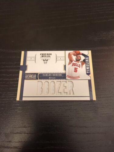Carlos Boozer #15 Basketball Cards 2010 Panini National Treasures