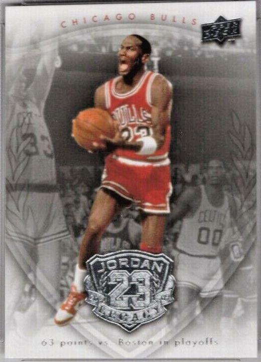 Michael Jordan #5 Basketball Cards 2009 Upper Deck Jordan Legacy