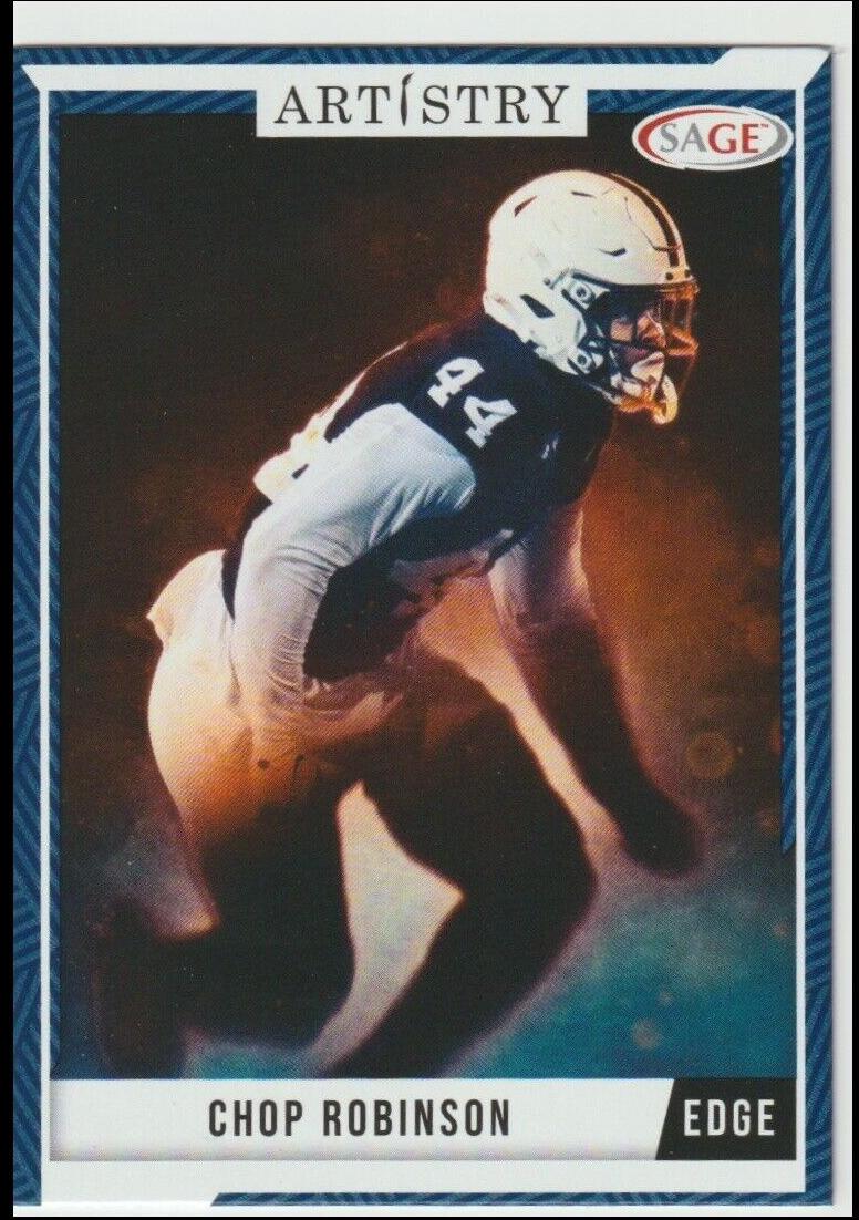 Chop Robinson #48 2024 Sage Artistry Football