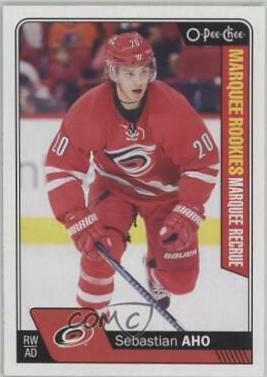 Sebastian Aho #687 Hockey Cards 2016 Upper Deck O-Pee-Chee Update