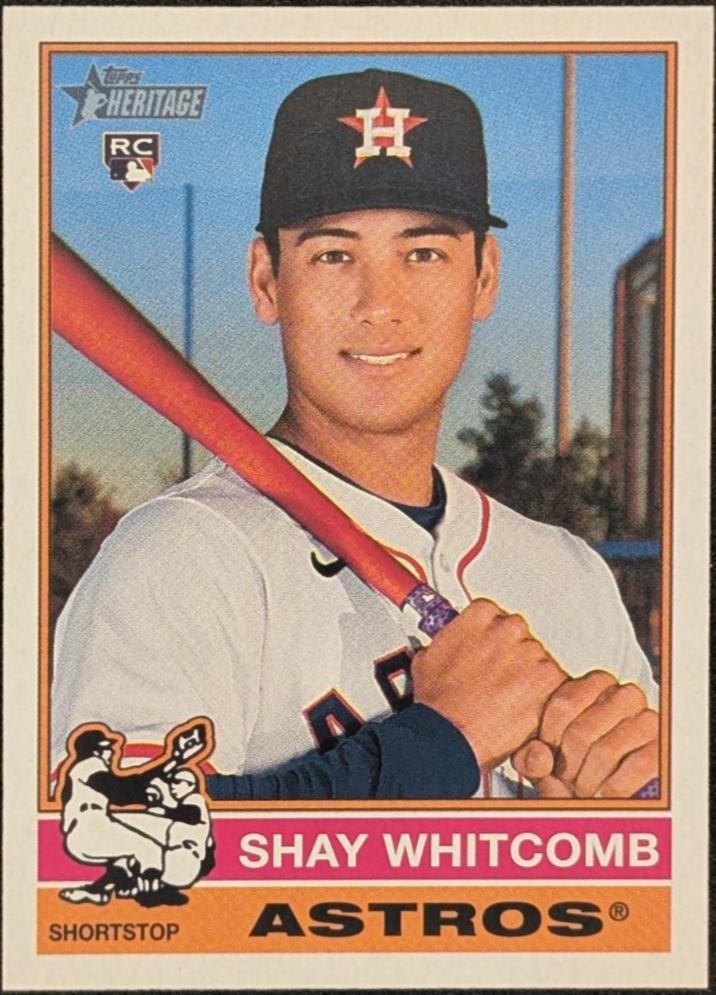 Shay Whitcomb #362 Baseball Cards 2025 Topps Heritage