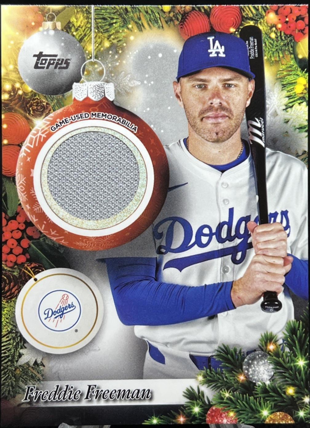 Freddie Freeman #PR-FF Prices | 2025 Topps Holiday Player Relic