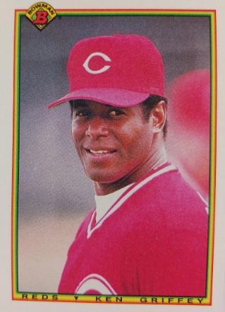 Ken Griffey #60 Baseball Cards 1990 Bowman