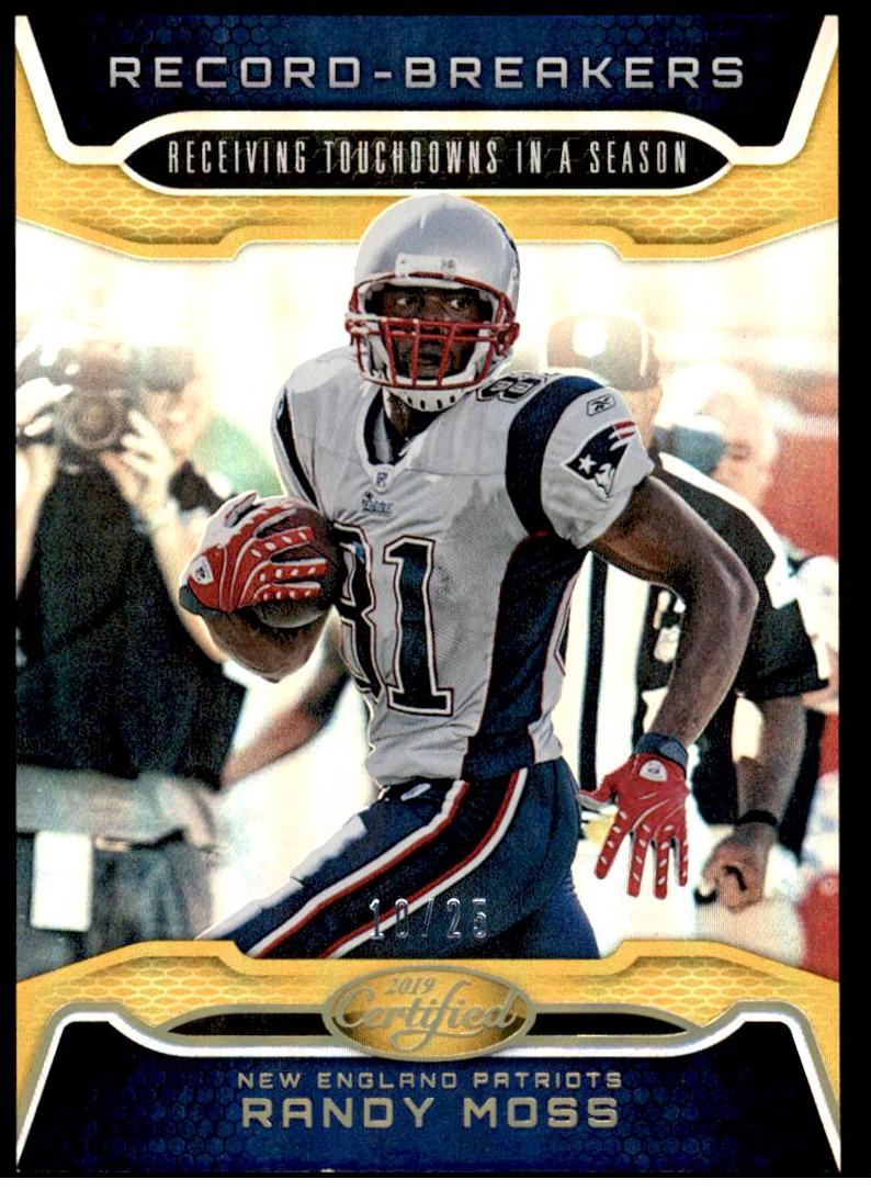 Randy Moss [Gold] #RB-RM