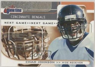 Chad Johnson #129 2001 Fleer Game Time Football