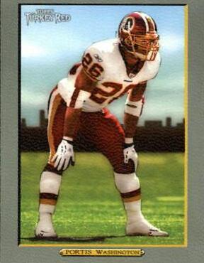 Clinton Portis #2 Football Cards 2005 Topps Turkey Red