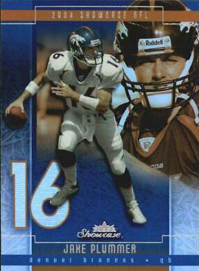 Jake Plummer #23 Football Cards 2004 Fleer Showcase