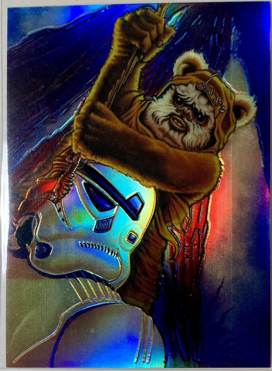Wicket W. Warrick #17 Star Wars 1996 Topps