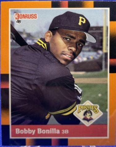 Bobby Bonilla #33 Baseball Cards 1988 Donruss Baseball's Best