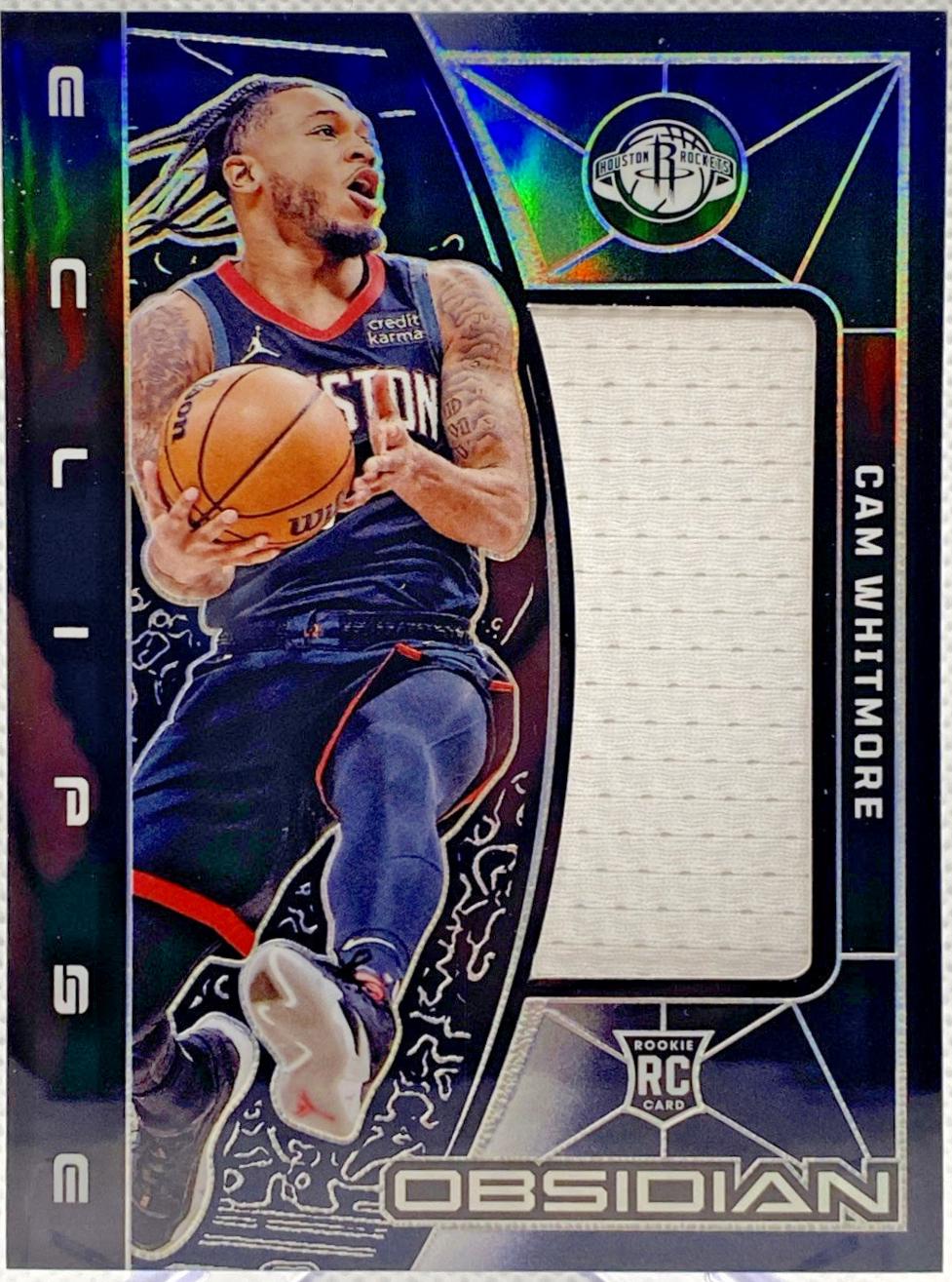 Cam Whitmore #EM-CWH Basketball Cards 2023 Panini Obsidian Eclipse Material
