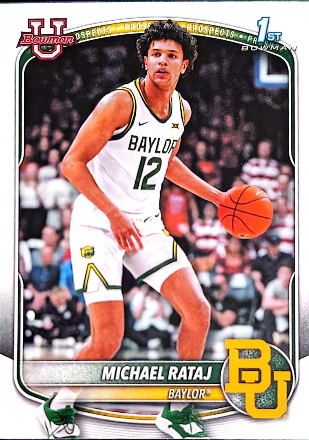 Michael Rataj #BPP-26 2025 Bowman Prospects Basketball