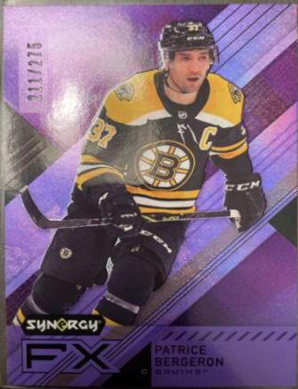 Patrice Bergeron [Purple] #FX-PB