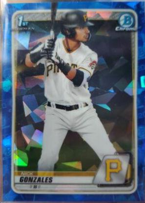 Nick Gonzales #BD-81 2020 Bowman Draft Sapphire Baseball