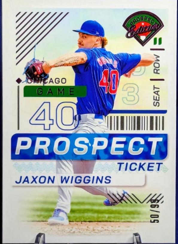 Jaxon Wiggins [Purple Ticket Holo] #17