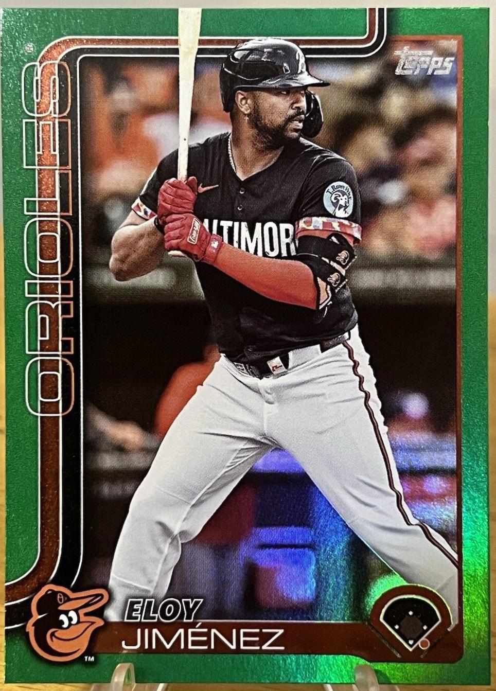 Eloy Jimenez [Green Foil] (2025 Topps)