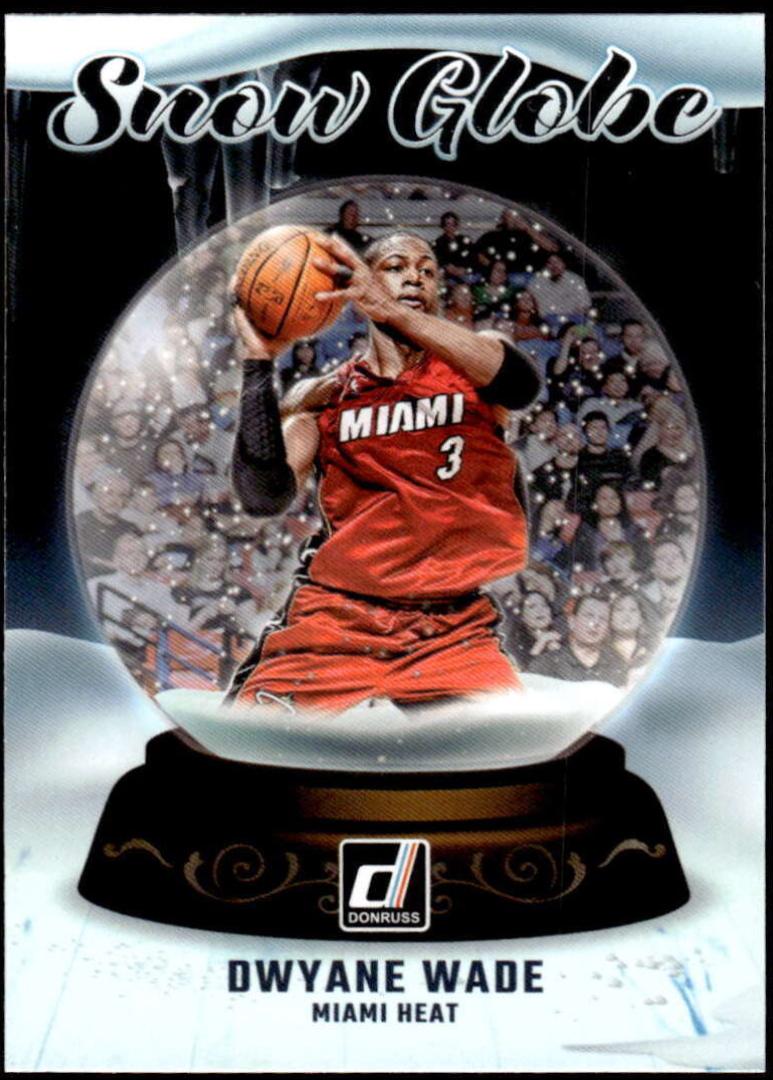 Dwyane Wade #50 2024 Panini Donruss Snow Globe Basketball