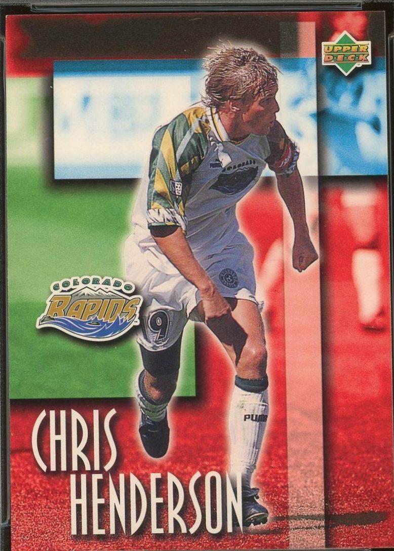 Chris Henderson #5 Soccer Cards 1997 Upper Deck MLS