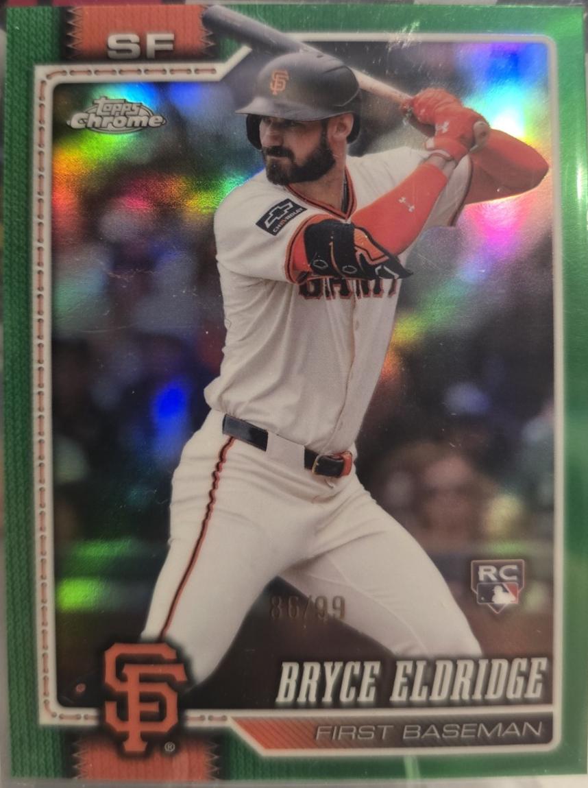 2026 Bryce Eldridge [Green Refractor] #254