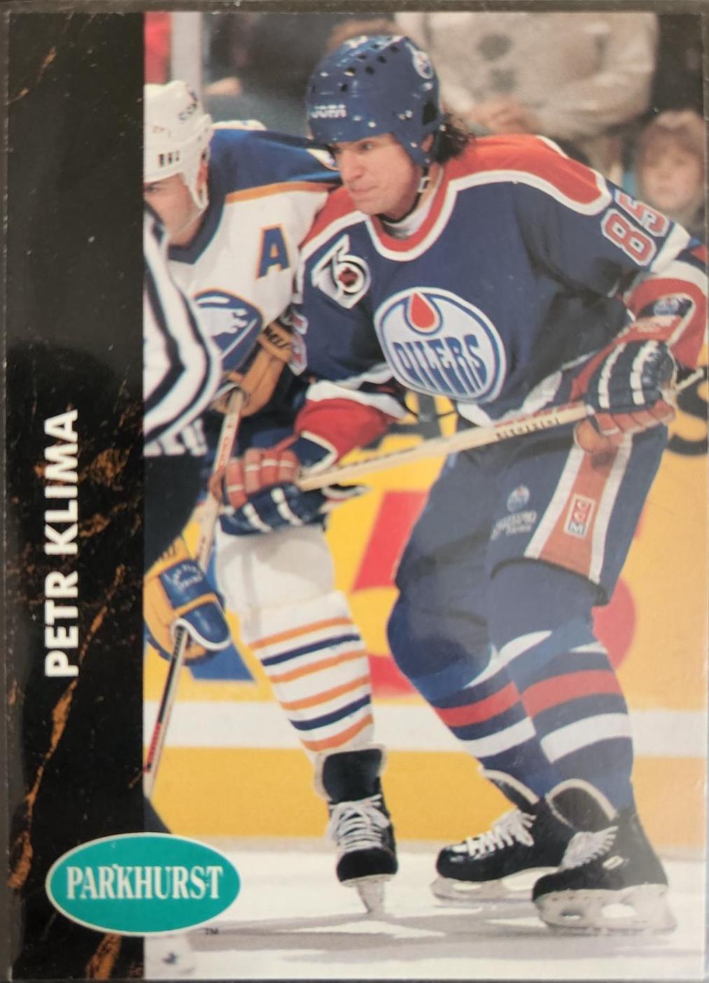 Petr klima #280 Hockey Cards 1991 Parkhurst