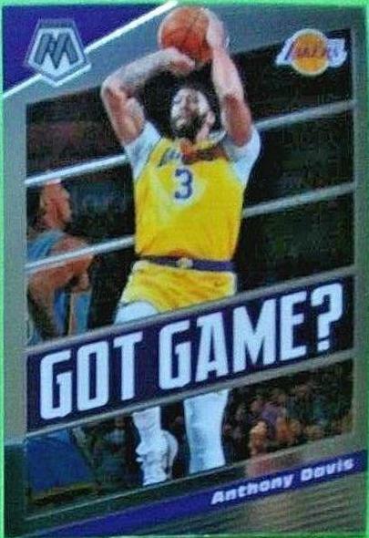 Anthony Davis #6 Basketball Cards 2019 Panini Mosaic Got Game