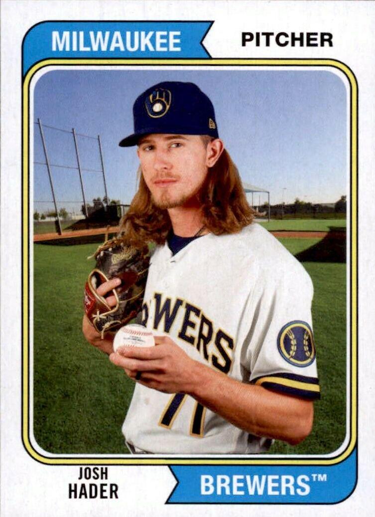 Josh Hader #148 2020 Topps Archives Baseball
