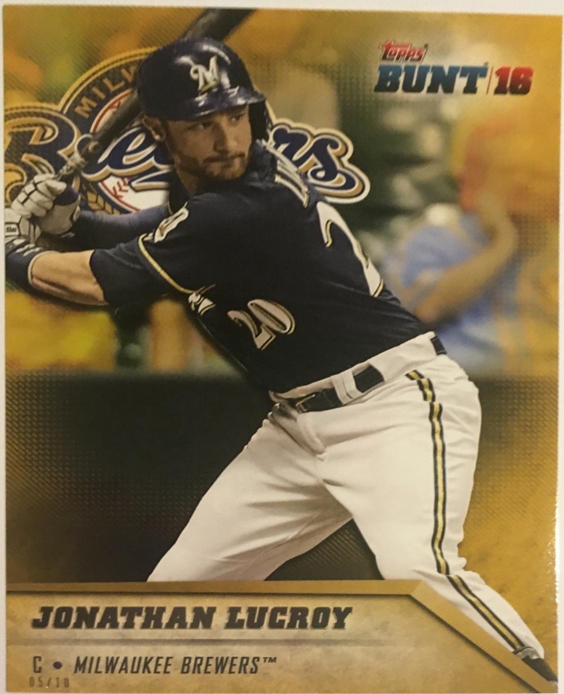 Jonathan Lucroy [5x7 Gold] #94