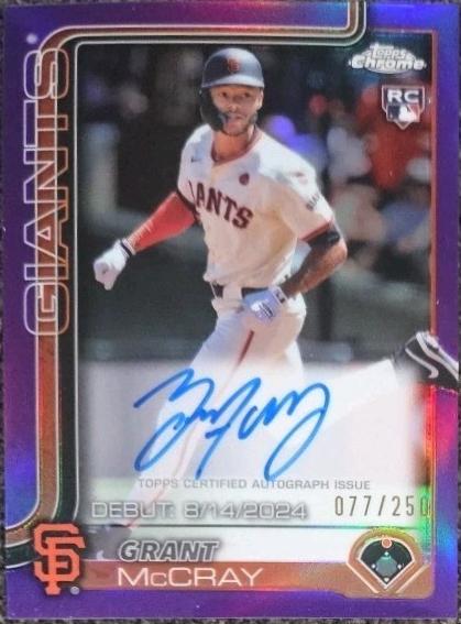 Grant McCray [Purple Refractor] #CRDA-GM