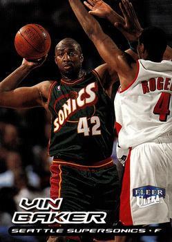 Vin Baker #43 Basketball Cards 1999 Ultra