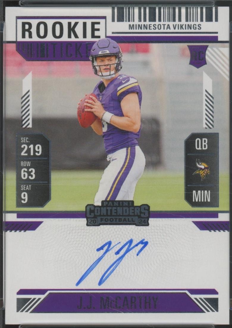 J.J. McCarthy [Autograph] #101