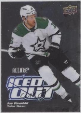 Joe Pavelski #IO-16 Hockey Cards 2022 Upper Deck Allure Iced Out