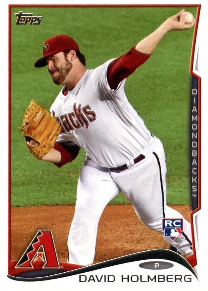 David Holmberg #242 Baseball Cards 2014 Topps
